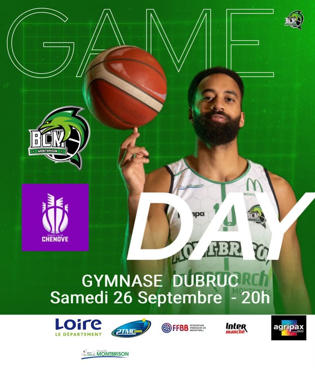 Prochain match : BCM / CHENOVE - Samedi 26 Septembre 20h!