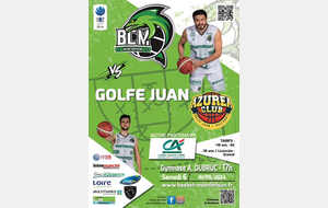 Match BCM vs AZUREA Golfe Juan - 23e journée de Championnat NM2