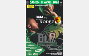 Match de la FOIRE ! BCM / RODEZ