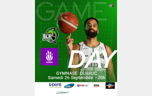 Prochain match : BCM / CHENOVE - Samedi 26 Septembre 20h!