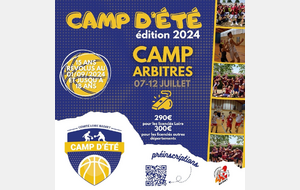 info - camp arbitre - comité Loire