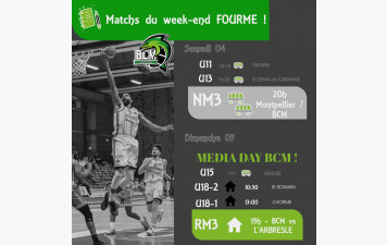 Matchs du week-end!