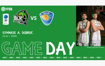 Match au sommet ! BCM (2e ex aequo) / AGDE (1er) !