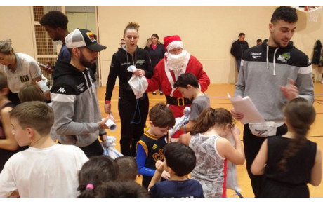 Fête de Noël de l'Ecole de mini-Basket