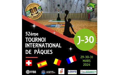 Tournoi de Pâques - J-30!