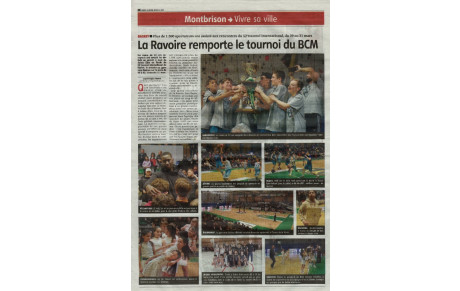 Tournoi de Pâques - article presse 03/04/2024