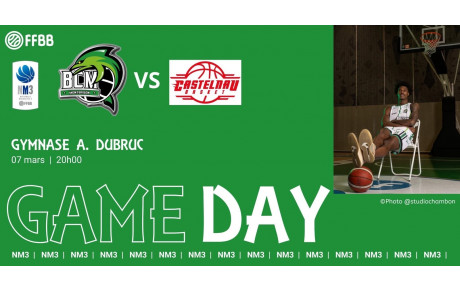 Match BCM vs CASTELNAU - Samedi 07/03 20h!