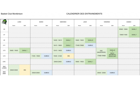 La saison 2026/2027 des jeunes démarre !